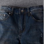 Replica Amiri cashmere patch jean