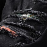 Replica Amiri Scarves Art Patch Jean