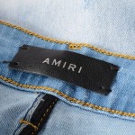 Replica Amiri Watercolor Half Track Jean