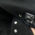 Replica Amiri Wool Blend Drill Varsity Jacket