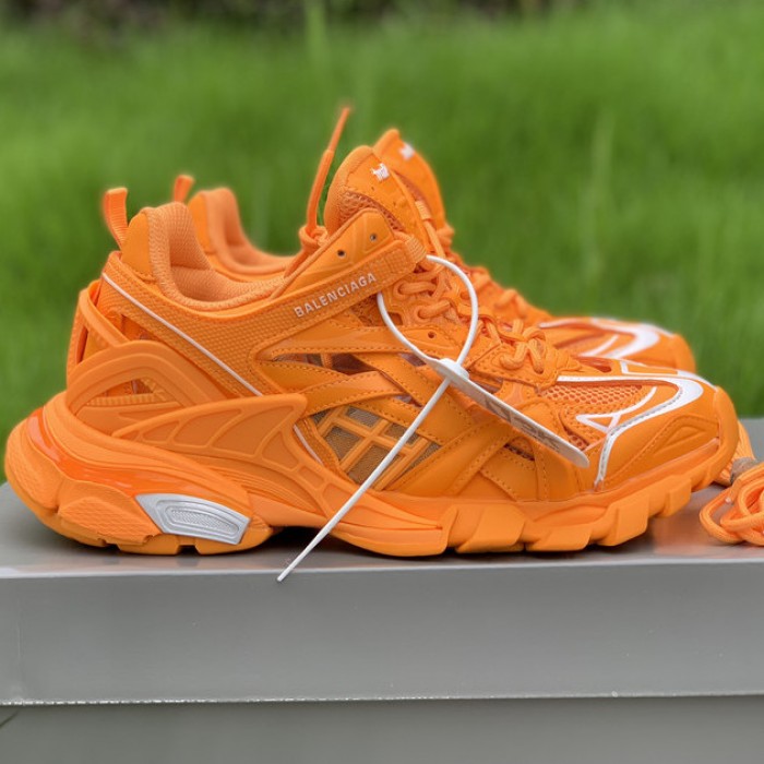 balenciaga orange boots