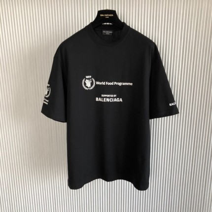 Replica Balenciaga WFP T-shirt Black