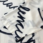 Replica Balenciaga Hemd mit Logo Print