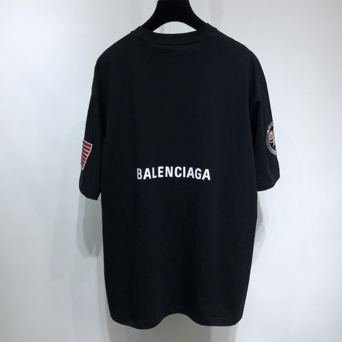 Balenciaga x Nasa Oversize T shirt Black