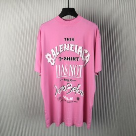 Replica Balenciaga Not Been Done T-shirt pink