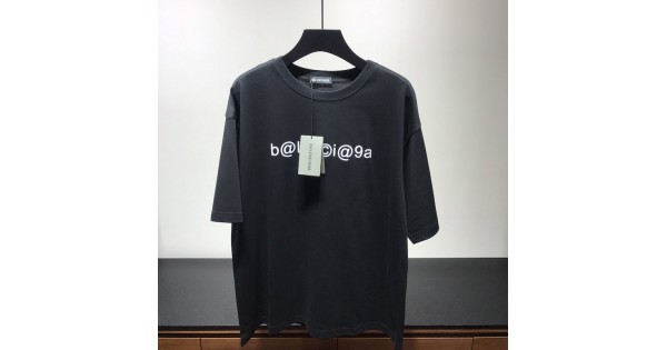 Balenciaga Symbolic Large Fit T-shirt Black