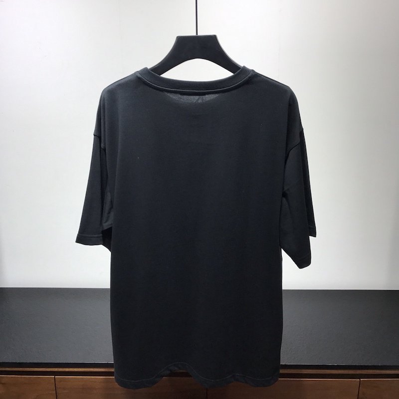 Balenciaga Uniform Large Fit T-shirt Black
