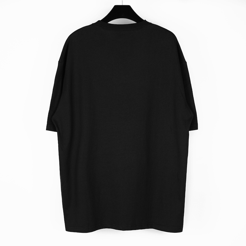 Balenciaga Cities Paris T-shirt Medium Fit in Black
