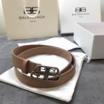 Replica Balenciaga BB Thin Belt