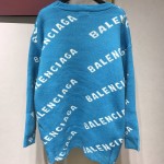 Replica Balenciaga Allover Logo Sweater