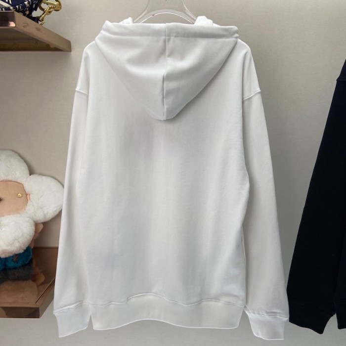 Balenciaga Uniform Large Fit Hoodies White