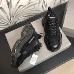 Replica Balenciaga Triple S Sneakers Black