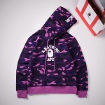 Replica Bape Hoodies purple