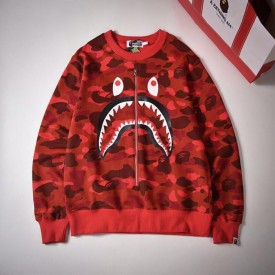 Replica Bape Shark Sweater Red