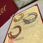 Replica Cartier earrings with diamond