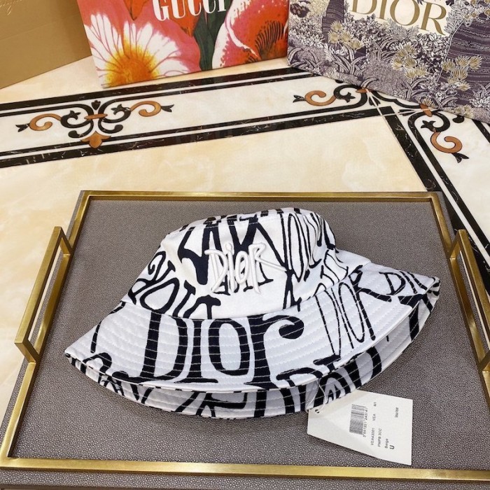 Dior And Shawn Bucket Hat Black