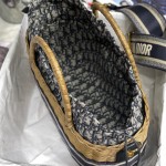Replica Dior Wicker Basket Bag