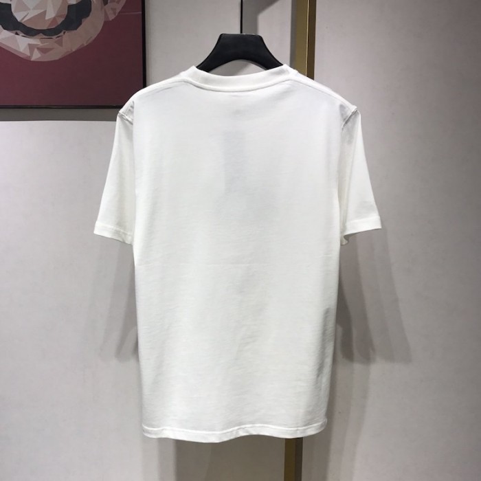 Air Dior Cotton T shirt Air Jordan x Dior Tee White