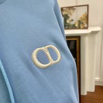 replica CD Icon Hooded Sweatshirt Blue
