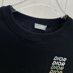 replica Dior Relaxed-Fit T-Shirt Black