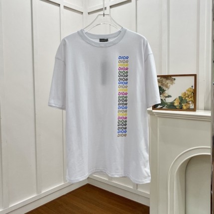 replica Dior Relaxed-Fit T-Shirt White
