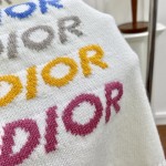 replica Dior Multi intarsia Sweater Beige
