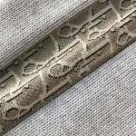replica Sweater with Dior Oblique Inserts Gray