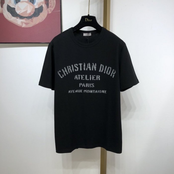 Dior Oversized Christian Dior Atelier T shirt Black