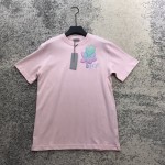 Replica Dior Rose Embroidered T shirt