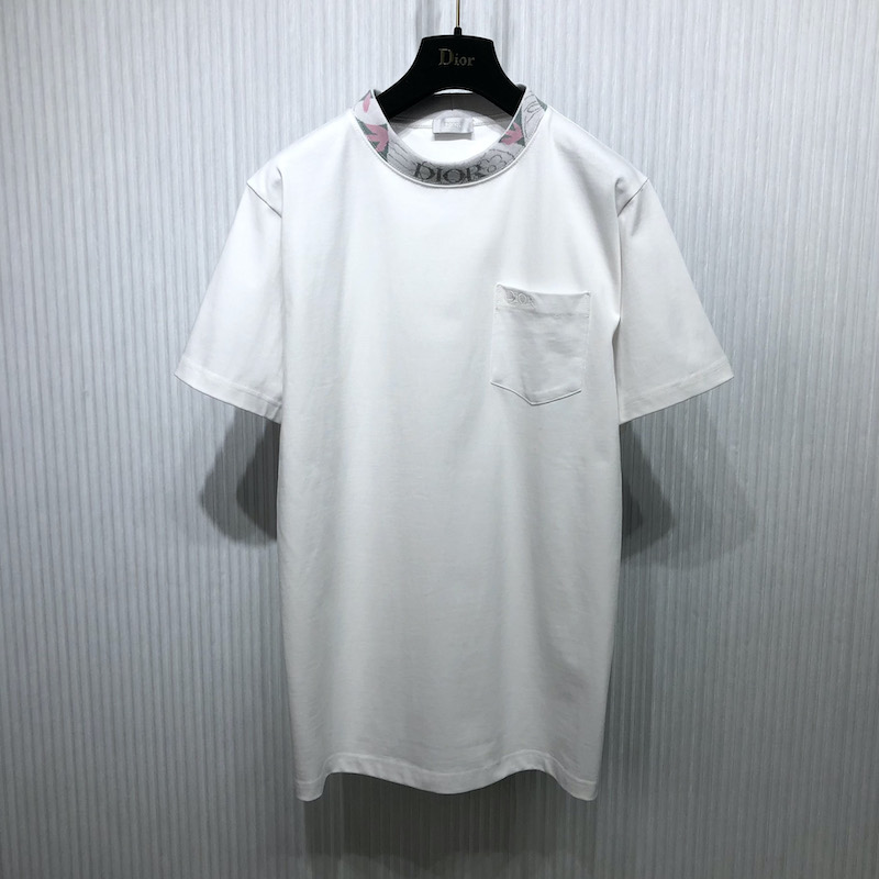 DIOR AND DUNCAN GRANT AND CHARLESTON Relaxed-Fit T-Shirt White Cotton ...
