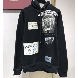 Replica Dior Archives Patch Hoodie