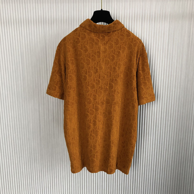 Dior Oblique Polo Shirt orange
