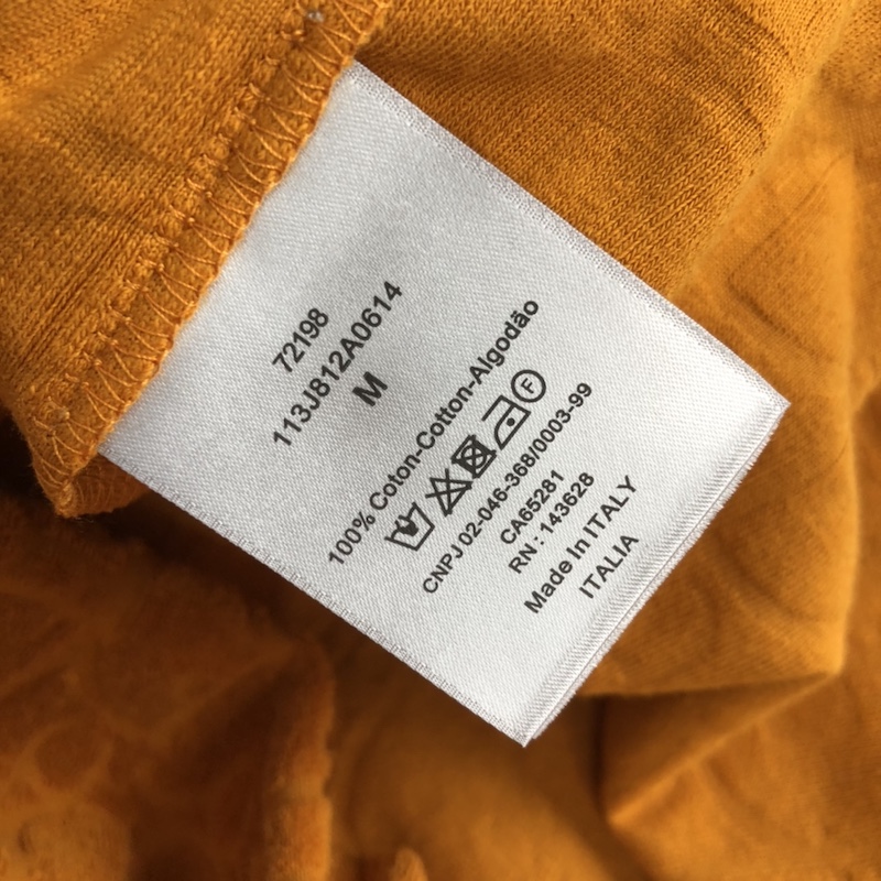 Dior Oblique Polo Shirt orange