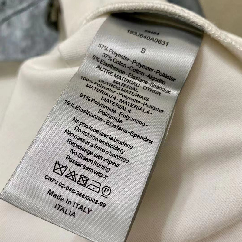 Dior Oblique Hooded Anorak Grey and White