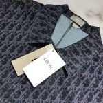 replica Dior Oblique Overshirt Blue
