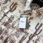 replica Dior Zipped Blouson Brown and White