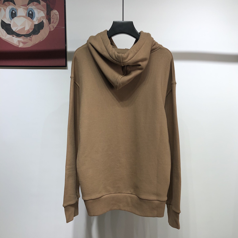Doraemon x Gucci hooded sweatshirt Brown
