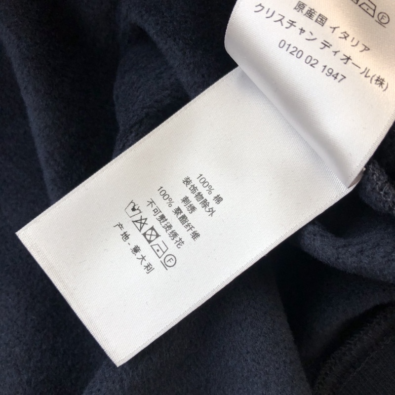 Oversized CACTUS JACK DIOR Sweatshirt Black Cotton Fleece