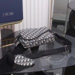 Replica Dior Saddle Triple Pouch