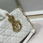 Replica Dior Lady D-Joy Bag white