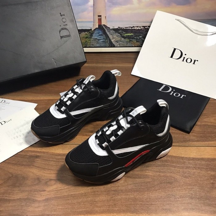 dior sneakers black