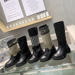 Replica Dior D-Major Boot Black