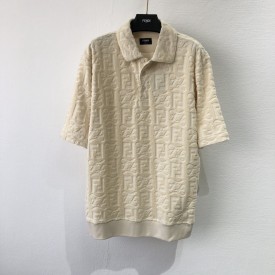 Replica Fendi Cotton polo shirt