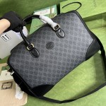 Replica Gucci Duffle bag with Interlocking G
