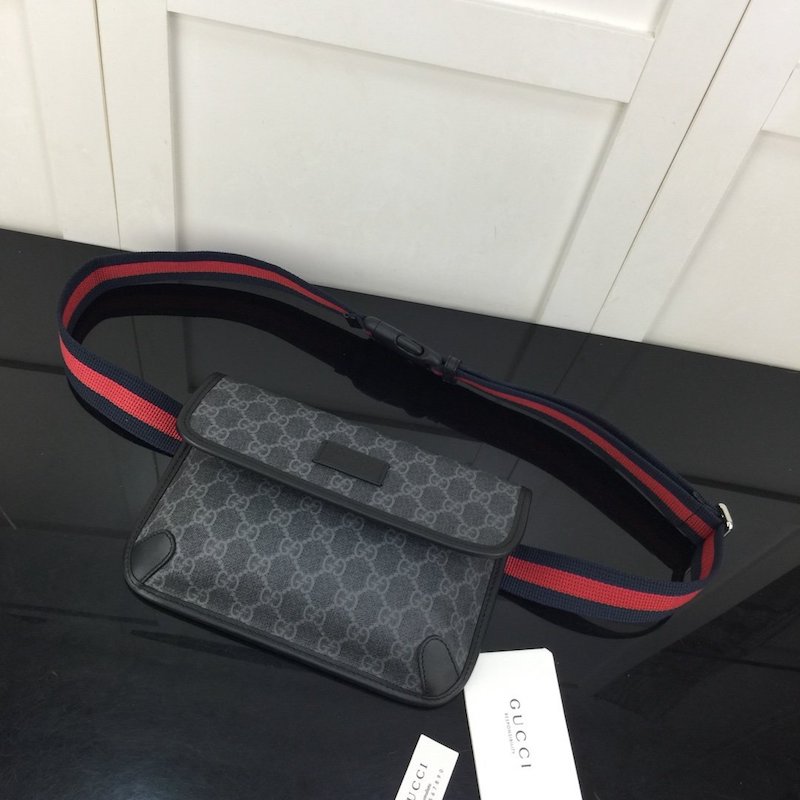 Gucci GG Black belt bag 598113