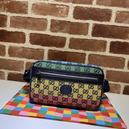 Replica Gucci GG Multicolour belt bag