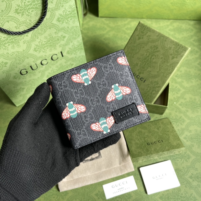 Gucci Bestiary wallet with bees ‎451268