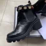 Replica Gucci Leather ankle boot