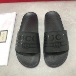 Replica Gucci Logo Rubber Sandal 