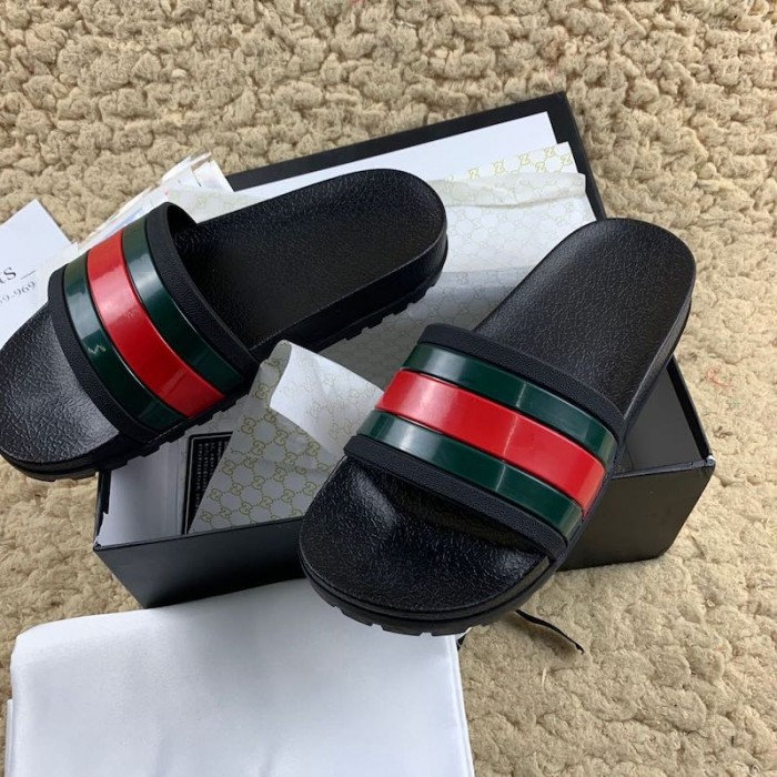 Gucci Web slide sandal Black